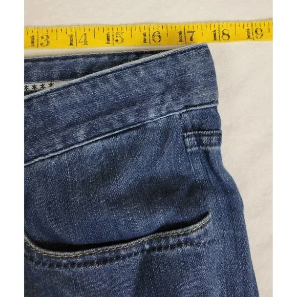 Ermenegildo Zegna Mens Straight Leg Jeans Blue Denim Made in Italy Size 35x29 - Picture 2 of 9